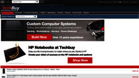 What Techbuy.com.au website looked like in 2022 (2 years ago)