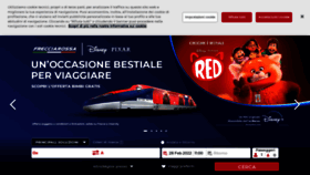 What Trenitalia.it website looked like in 2022 (2 years ago)