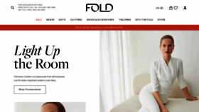 What Thefoldlondon.com website looked like in 2022 (2 years ago)