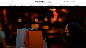 What Thedubaimall.com website looked like in 2022 (2 years ago)