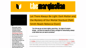 What Themarginalian.org website looked like in 2022 (4 years ago)