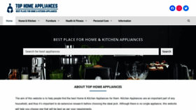 What Tophomeappliances.in website looked like in 2022 (2 years ago)