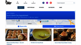 What Thecookingfoodie.com website looked like in 2022 (2 years ago)