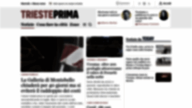 What Triesteprima.it website looked like in 2022 (3 years ago)