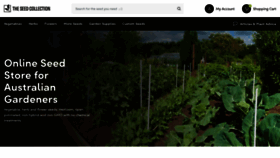 What Theseedcollection.com.au website looked like in 2022 (2 years ago)
