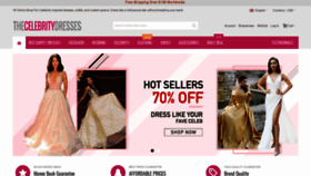 What Thecelebritydresses.com website looked like in 2022 (2 years ago)
