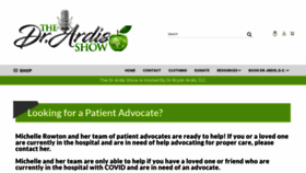 What Thedrardisshow.com website looked like in 2022 (2 years ago)