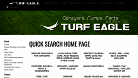 What Turfeagle.com website looked like in 2022 (2 years ago)