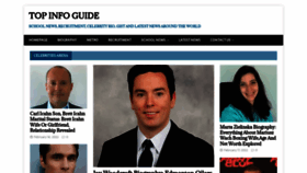 What Topinfoguide.com website looked like in 2022 (2 years ago)