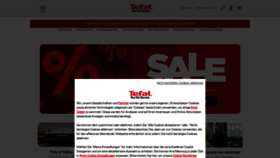 What Tefal.de website looked like in 2022 (2 years ago)