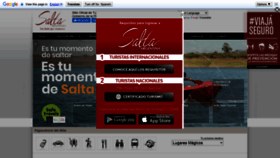 What Turismosalta.gov.ar website looked like in 2022 (3 years ago)