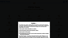 What Tools.pdf24.org website looked like in 2022 (2 years ago)