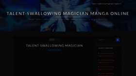 What Talentswallowingmagician.com website looked like in 2022 (2 years ago)