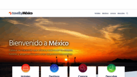 What Travelbymexico.com website looked like in 2022 (2 years ago)