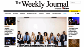 What Theweeklyjournal.com website looked like in 2022 (2 years ago)
