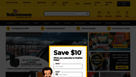What Teds.com.au website looked like in 2022 (2 years ago)