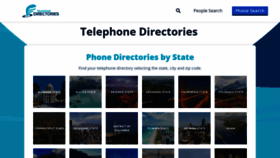 What Telephonedirectories.us website looked like in 2022 (2 years ago)