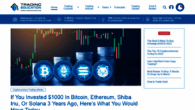 What Trading-education.com website looked like in 2022 (2 years ago)