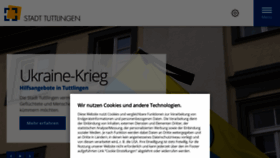 What Tuttlingen.de website looked like in 2022 (2 years ago)