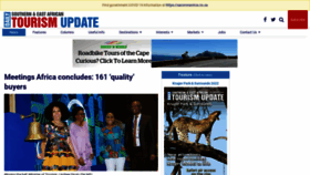 What Tourismupdate.co.za website looked like in 2022 (2 years ago)