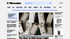 What Thewirecutter.com website looked like in 2022 (2 years ago)