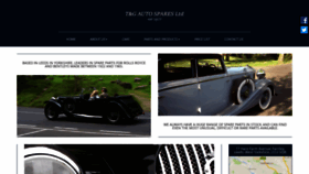 What Tgautospares.co.uk website looked like in 2022 (2 years ago)