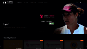 What Tennischannel.com website looked like in 2022 (2 years ago)