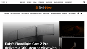 What Techhive.com website looked like in 2022 (2 years ago)