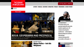 What Tygodnikpowszechny.pl website looked like in 2022 (2 years ago)