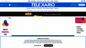 What Telediario.mx website looked like in 2022 (2 years ago)