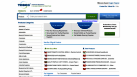 What Toboc.com website looked like in 2022 (2 years ago)