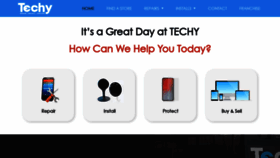What Techycompany.com website looked like in 2022 (2 years ago)