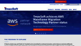 What Tmaxsoft.com website looked like in 2022 (2 years ago)