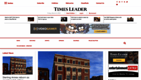 What Timesleader.com website looked like in 2022 (2 years ago)