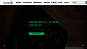 What Thebusinessresearchcompany.com website looked like in 2022 (2 years ago)