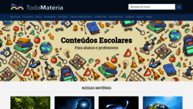 What Todamateria.com.br website looked like in 2022 (2 years ago)