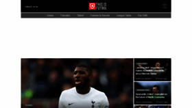 What Thisisfutbol.com website looked like in 2022 (2 years ago)