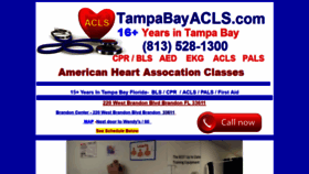 What Tampabayacls.com website looked like in 2022 (2 years ago)