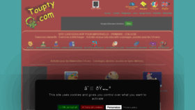 What Toupty.com website looked like in 2022 (2 years ago)