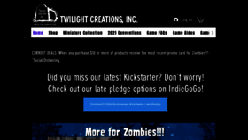 What Twilightcreationsinc.com website looked like in 2022 (2 years ago)