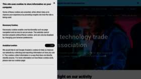 What Techuk.org website looked like in 2022 (2 years ago)