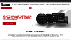 What Truck-lite.com website looked like in 2022 (2 years ago)