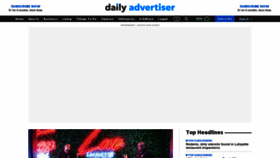 What Theadvertiser.com website looked like in 2022 (2 years ago)