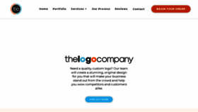 What Thelogocompany.net website looked like in 2022 (2 years ago)