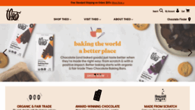 What Theochocolate.com website looked like in 2022 (2 years ago)