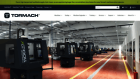 What Tormach.com website looked like in 2022 (2 years ago)
