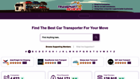 What Transportreviews.com website looked like in 2022 (2 years ago)