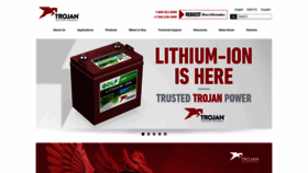 What Trojanbattery.com website looked like in 2022 (2 years ago)