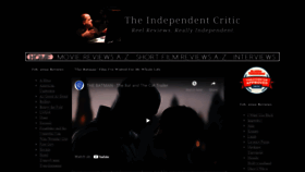 What Theindependentcritic.com website looked like in 2022 (2 years ago)