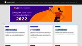 What Todoestudo.com.br website looked like in 2022 (2 years ago)